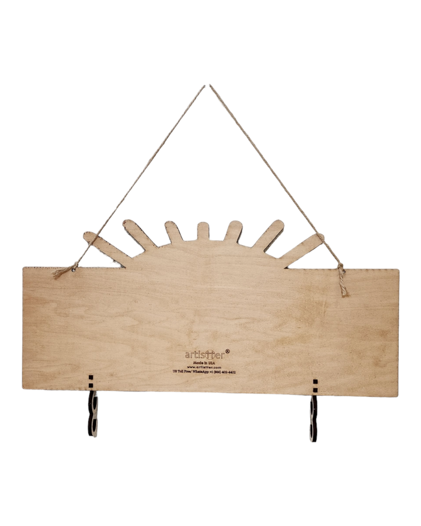 Custom Arrow of Light Award Plaque with Personalized Arrow Hooks